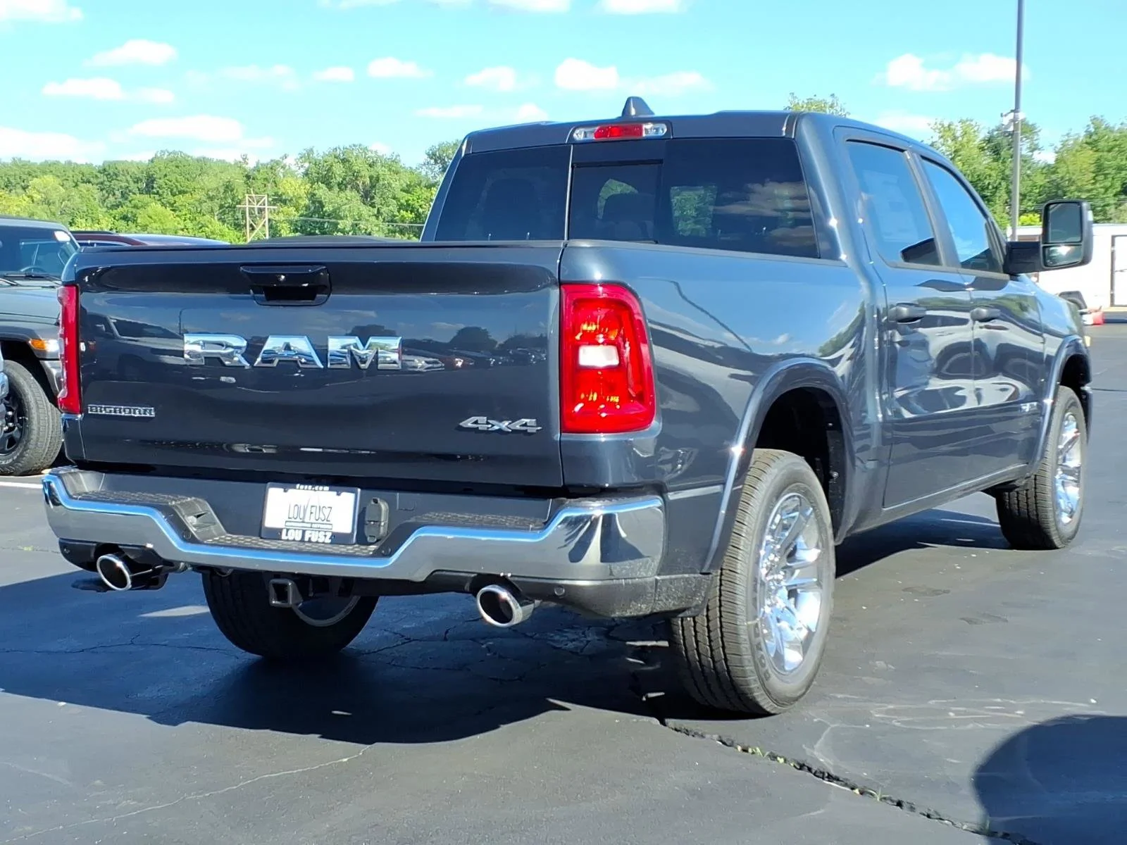 New 2026 Forged Blue Metallic Exterior Paint RAM Big Horn/Lone Star image 16