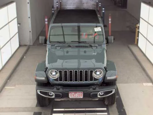 Used 2026 Jeep Wrangler 4-Door Sahara with VIN 1C4PJXEG1TW255168 for sale in Kansas City