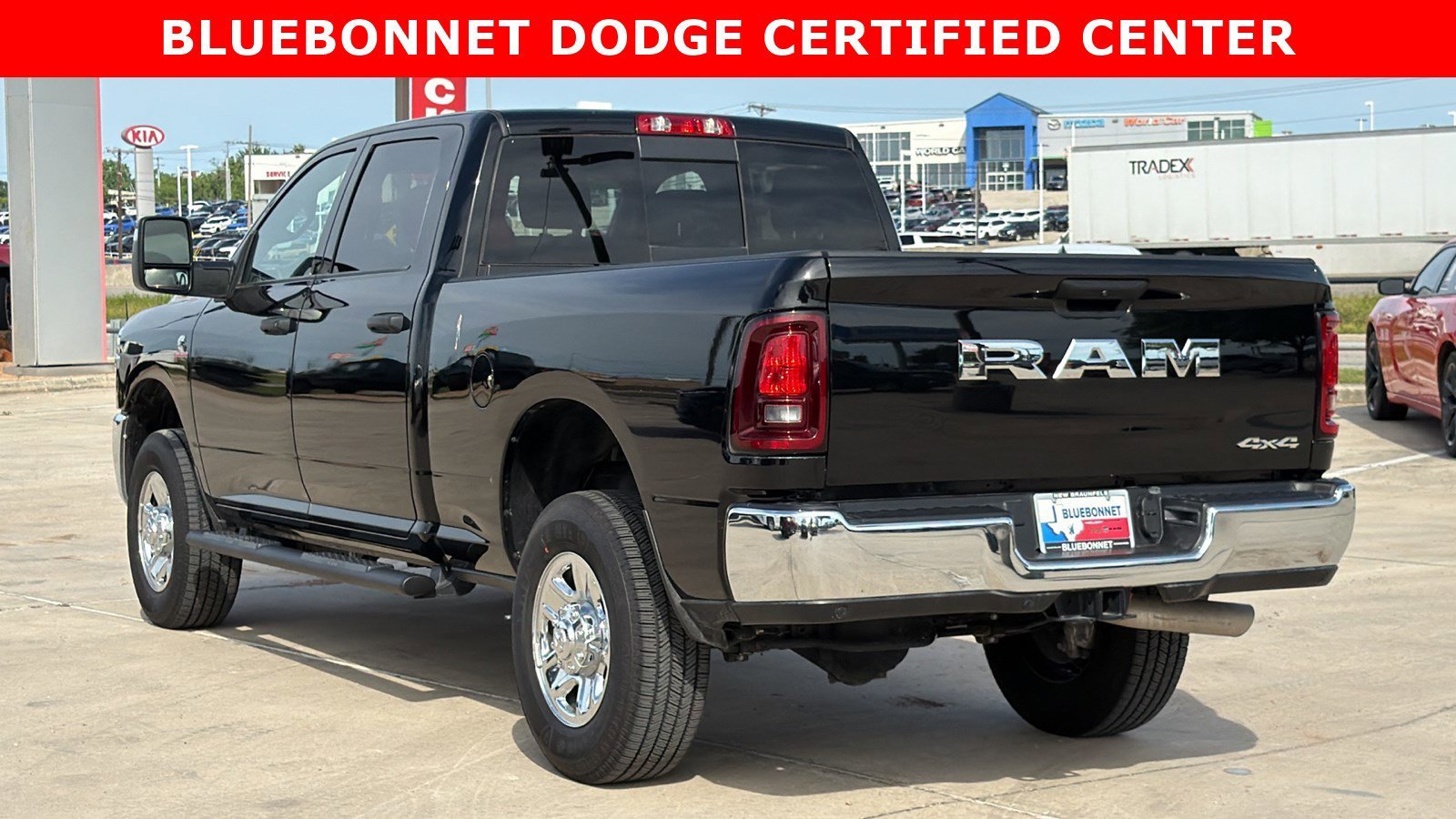 Used 2025 Diamond Black Crystal Pearlcoat Ram Tradesman image 7
