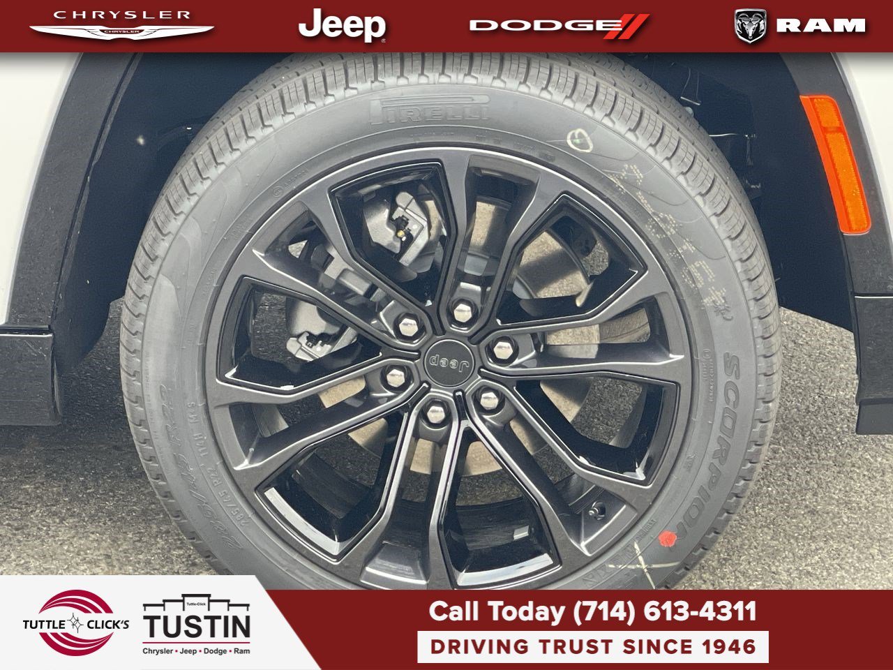 New 2026 Bright White Clearcoat Jeep Summit Obsidian image 10