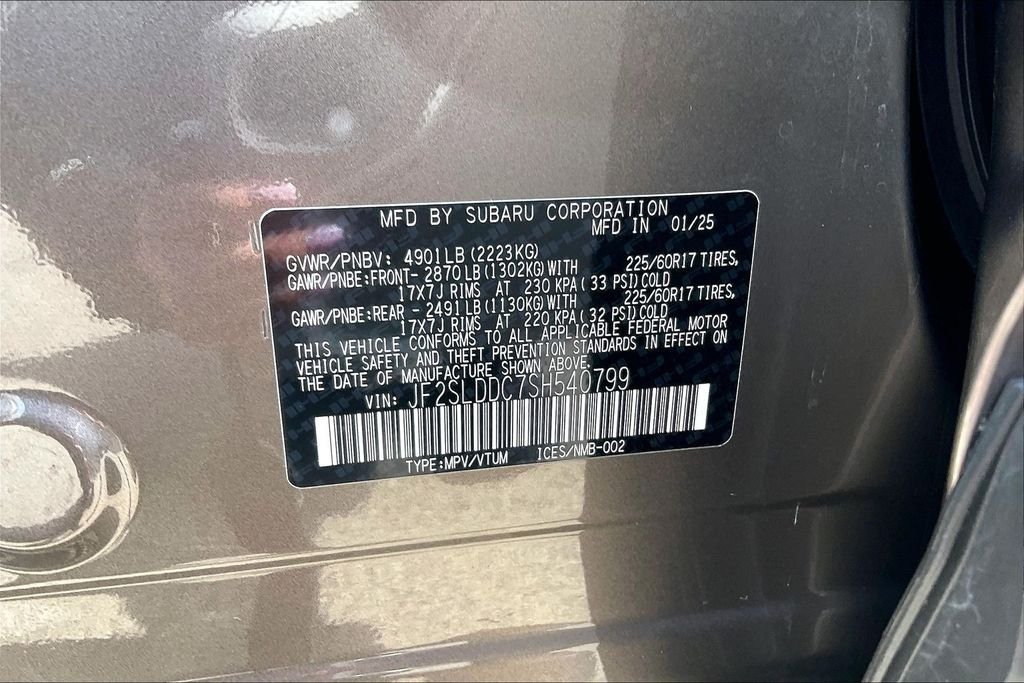 Used 2025 Brown Subaru Premium image 33
