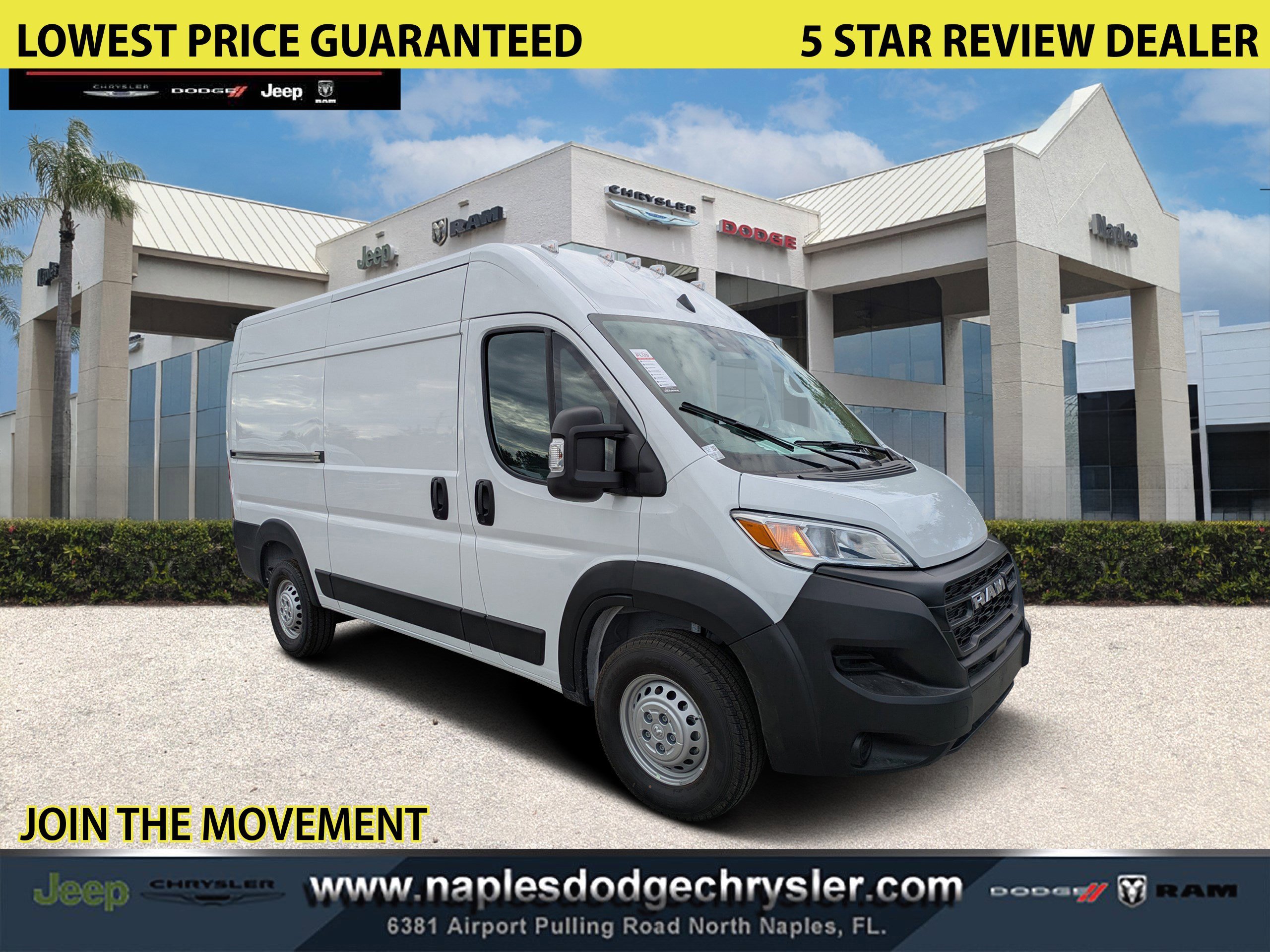 2026 RAM ProMaster Cargo Van Tradesman