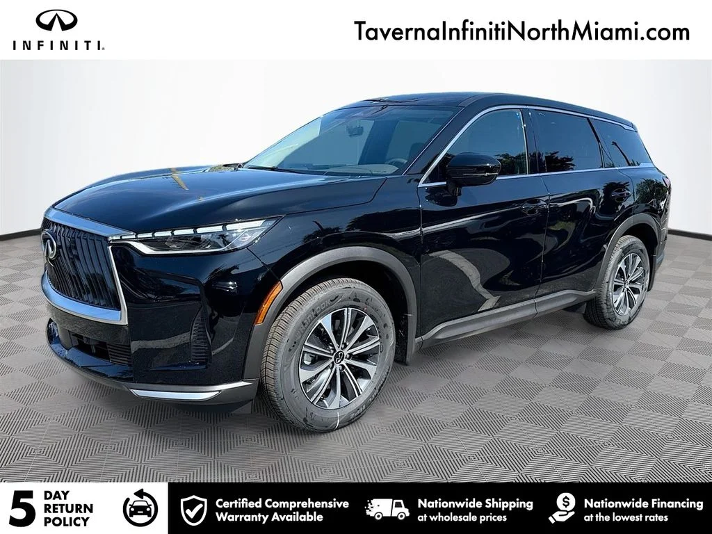 New 2027 BLACK OBSIDIAN INFINITI Pure FWD image 1