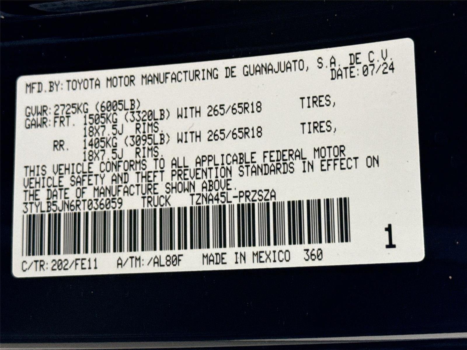 Certified Used 2024 Black Toyota TRD Sport image 41