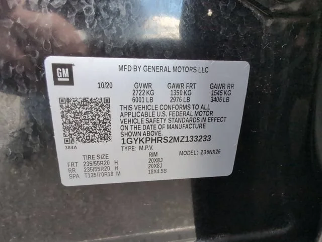 Used 2021 Stellar Black Metallic Cadillac Sport image 19