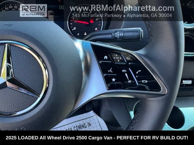 New 2025 Silver Gray Mercedes-Benz 2500 High Roof All Wheel Drive with 144 Wheel Base image 23