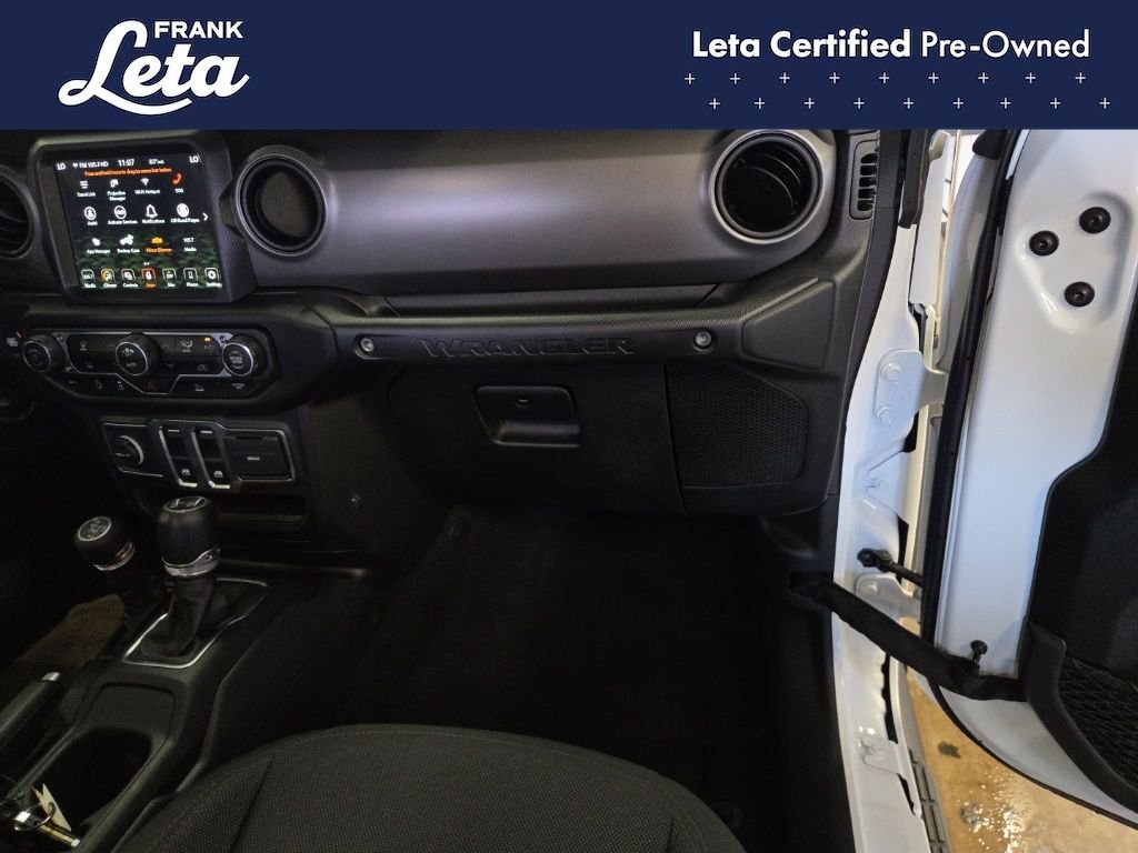 Used 2023 Bright White Clearcoat Jeep  image 18