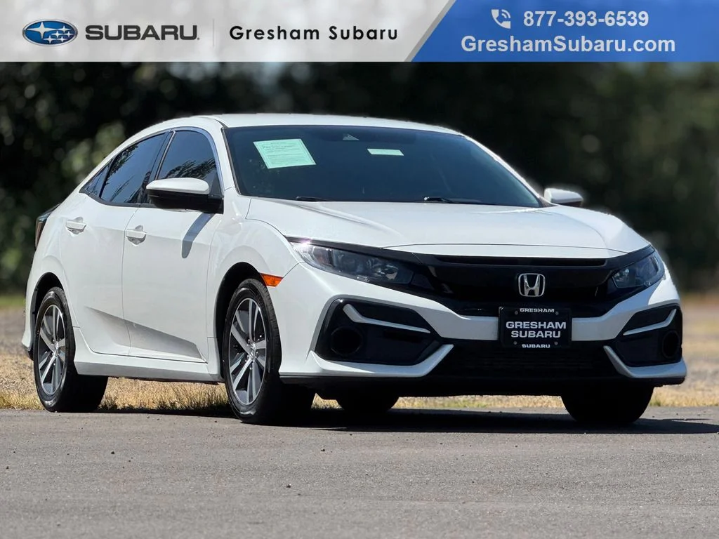 Used 2021 Platinum White Pearl Honda LX image 1