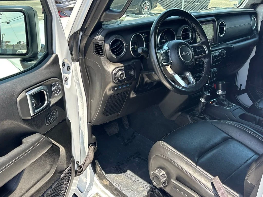 Used 2023 White Jeep Sahara 4xe image 8