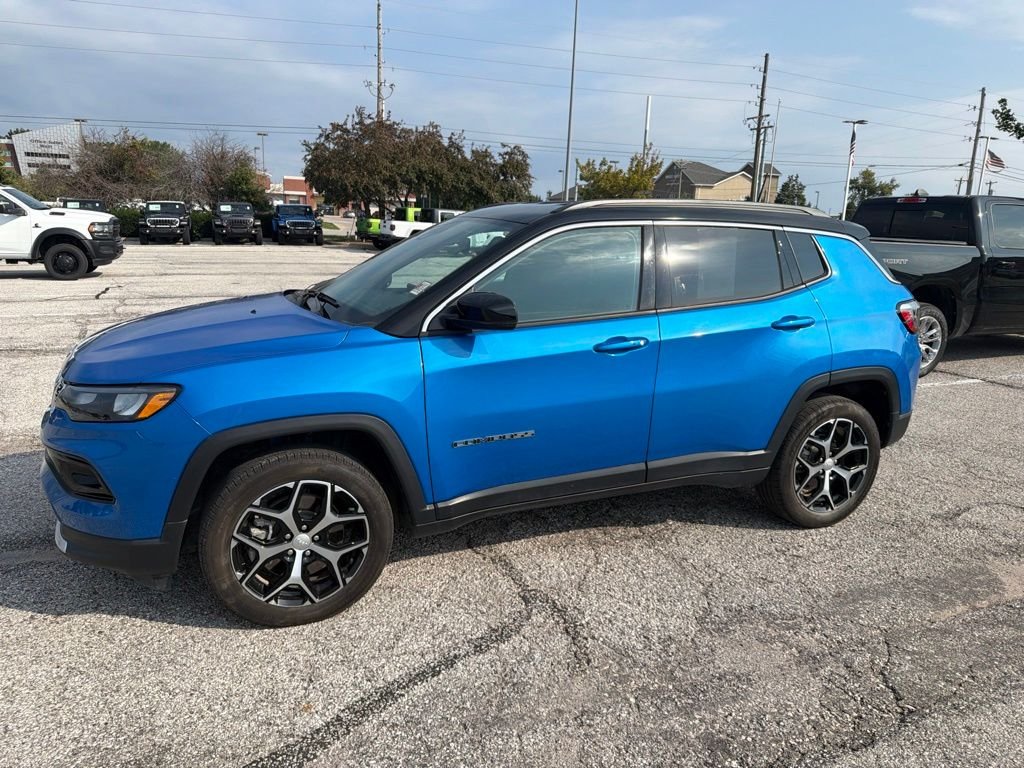 Used 2024 Blue Jeep Limited image 2