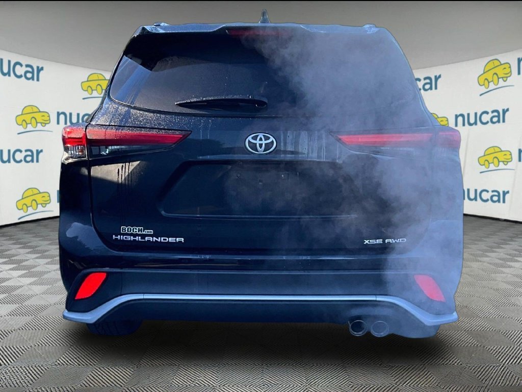 Used 2021 Black Toyota XSE image 3