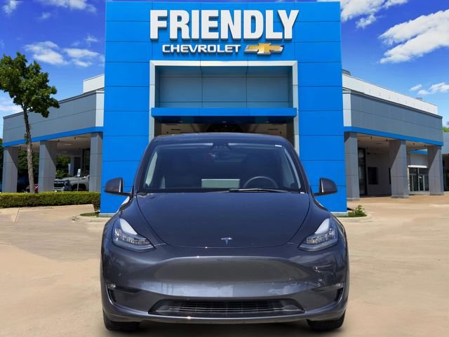 Used 2021 Tesla Model Y Long Range with VIN 5YJYGDEE3MF157202 for sale in Dallas, TX