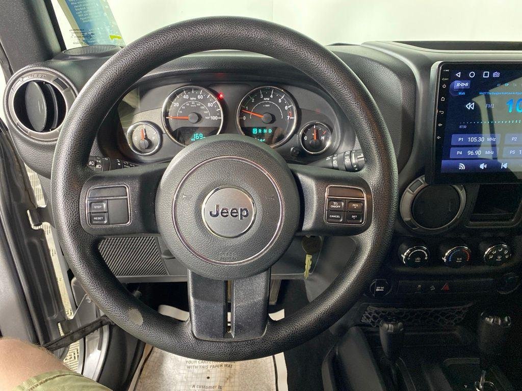 Used 2016 Billet Silver Metallic Clearco Jeep Unlimited Sport image 15