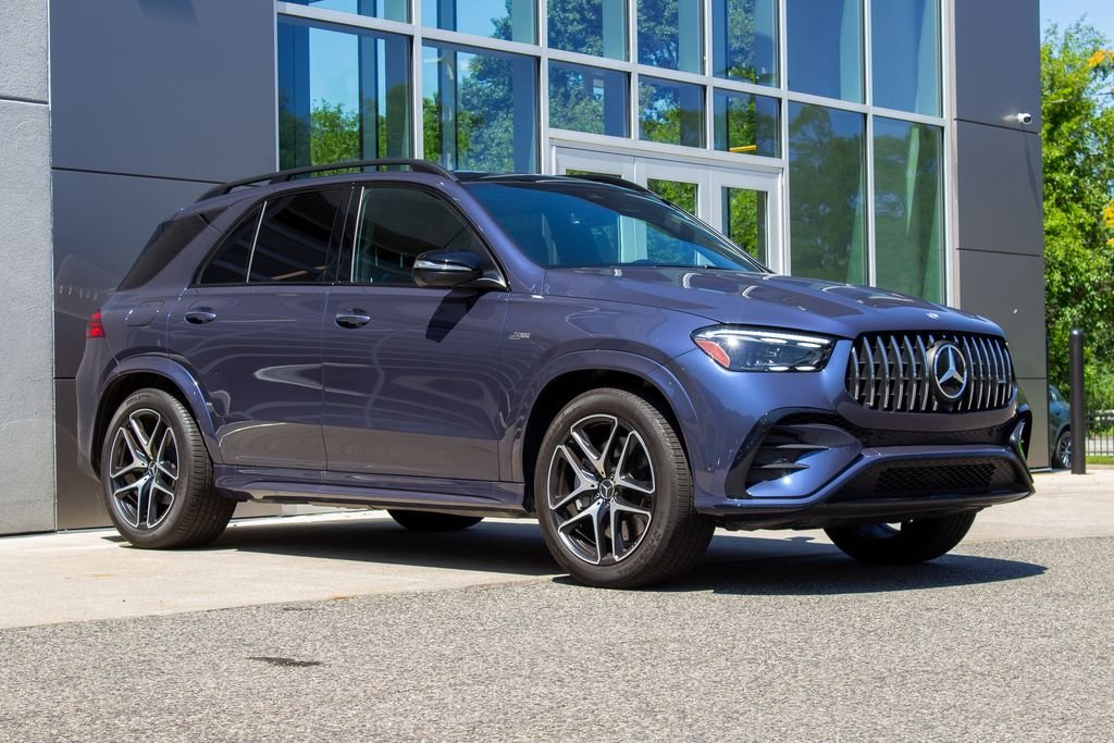 Used 2025 Blue Mercedes-Benz GLE 53 AMG® image 3