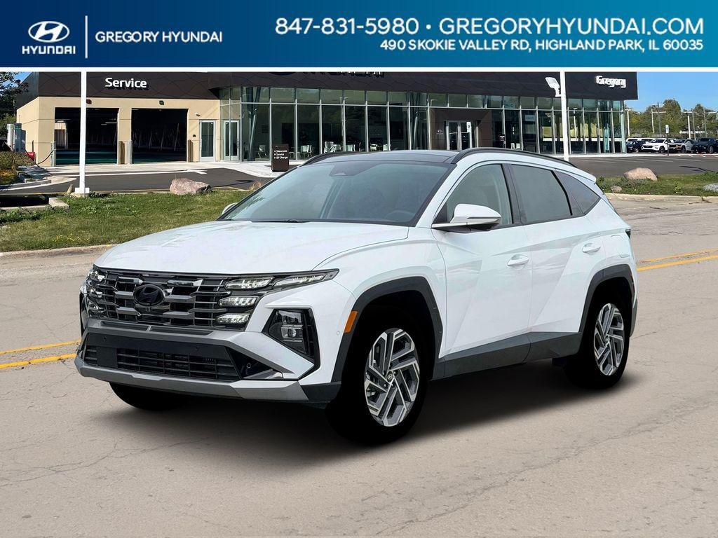 White 2026 Hyundai Tucson Hybrid Plug-In SUV / Crossover All-Wheel Drive 