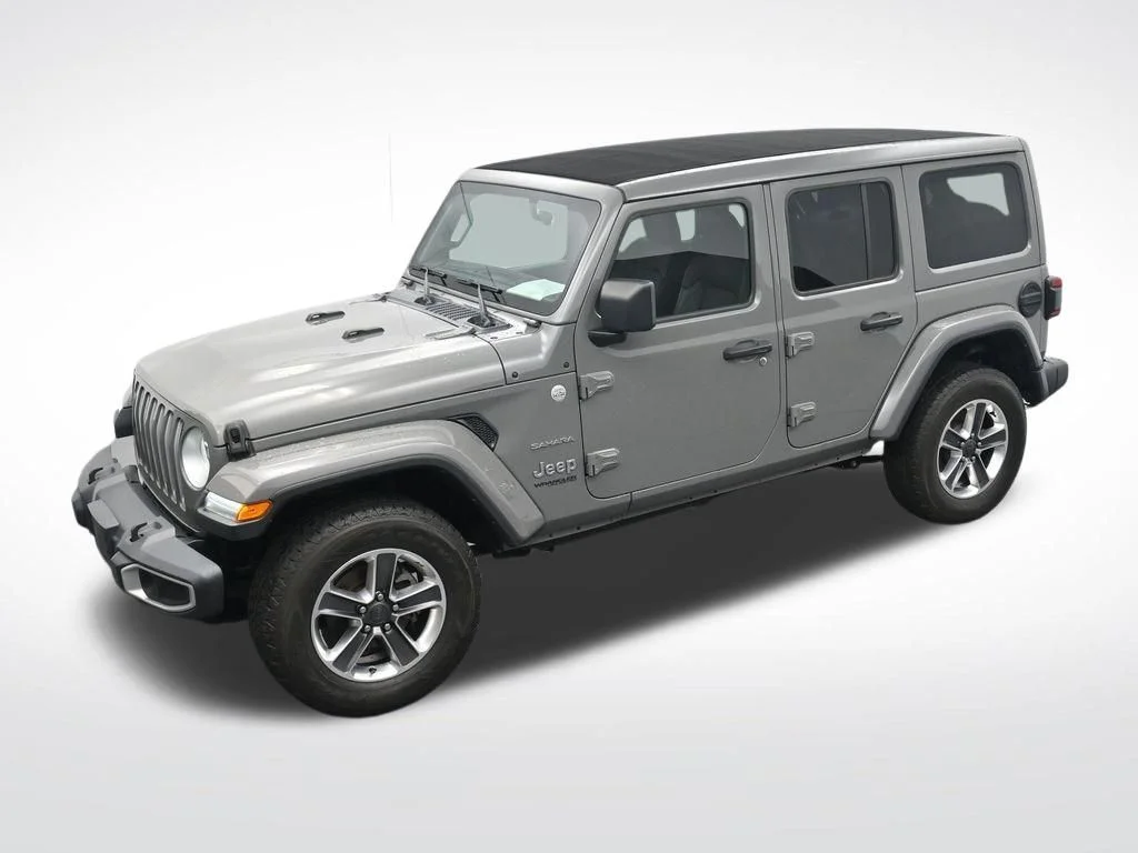 Used 2022 Gray Jeep Unlimited Sahara image 21