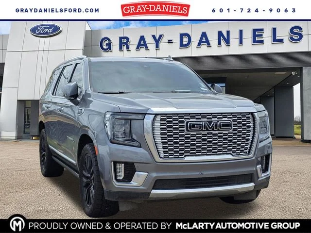 Used 2021 Satin Steel Metallic GMC Denali image 1