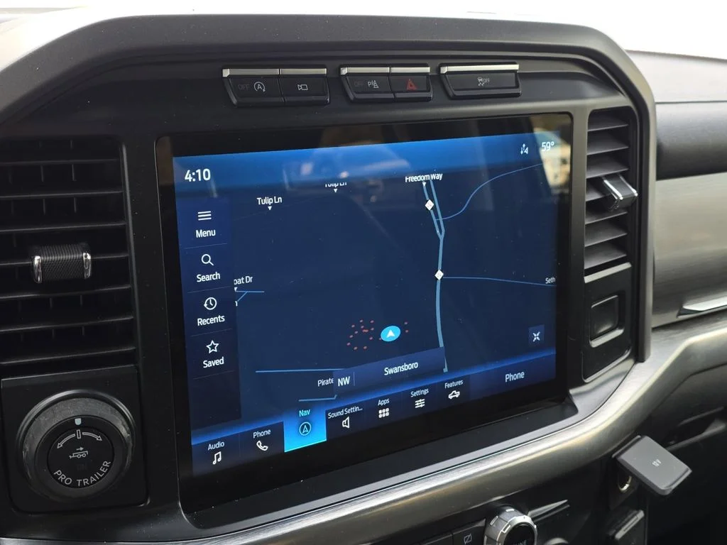 Used 2021 Gray Ford Lariat image 12