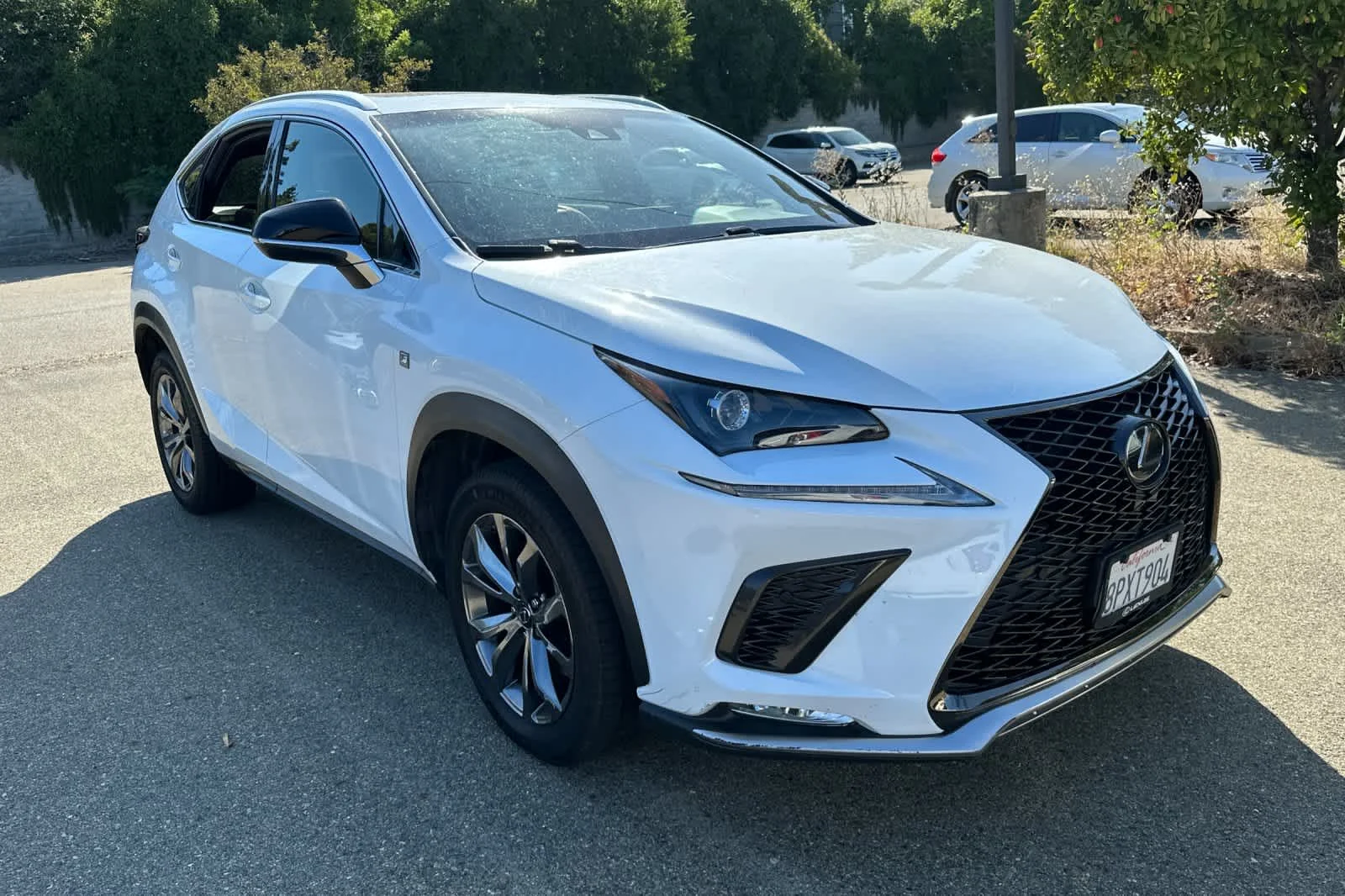Used 2019 White Lexus F SPORT image 3