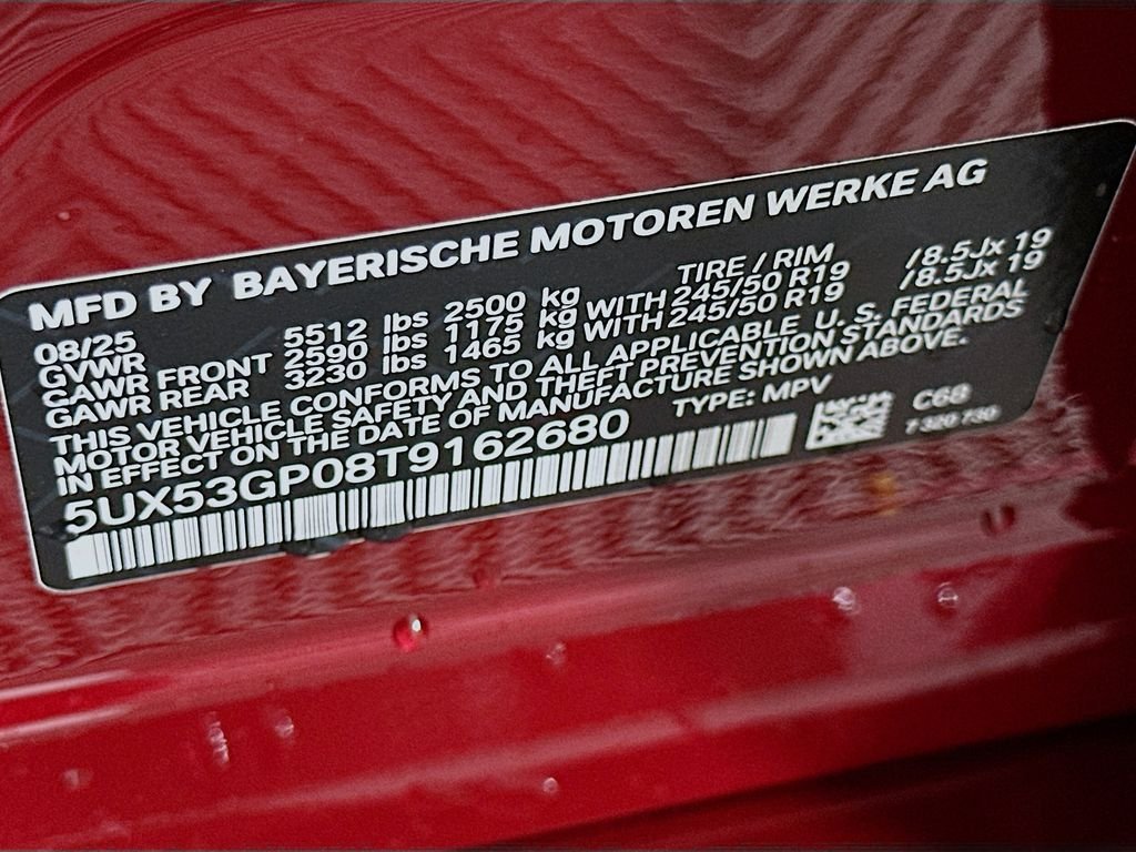 Used 2026 Vegas Red Metallic BMW 30 xDrive image 24