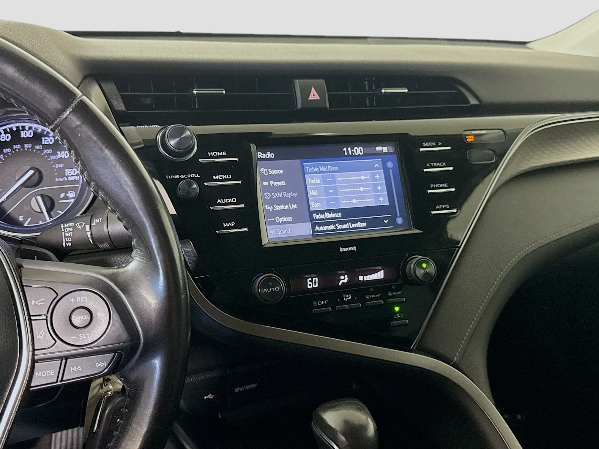 Used 2020 Blue Streak Metallic Toyota SE image 14