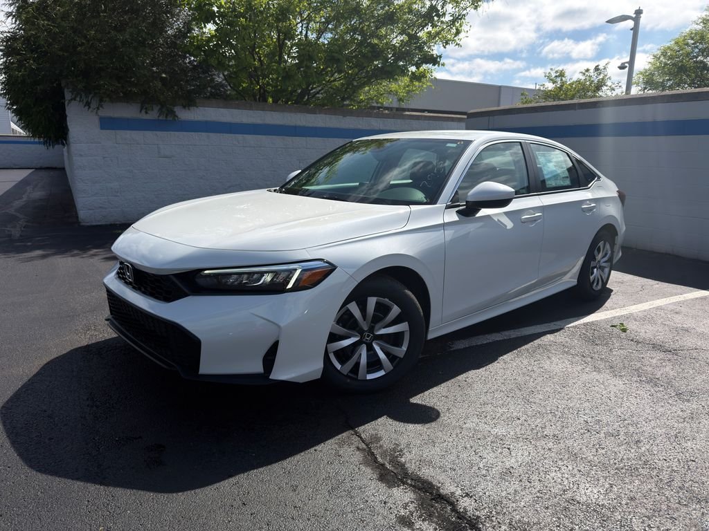 New 2026 Platinum White Pearl Honda LX image 1