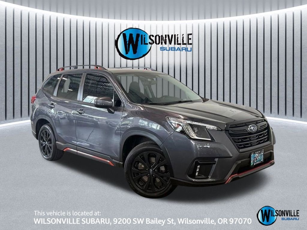 Certified Used 2023 Gray Subaru Sport image 1