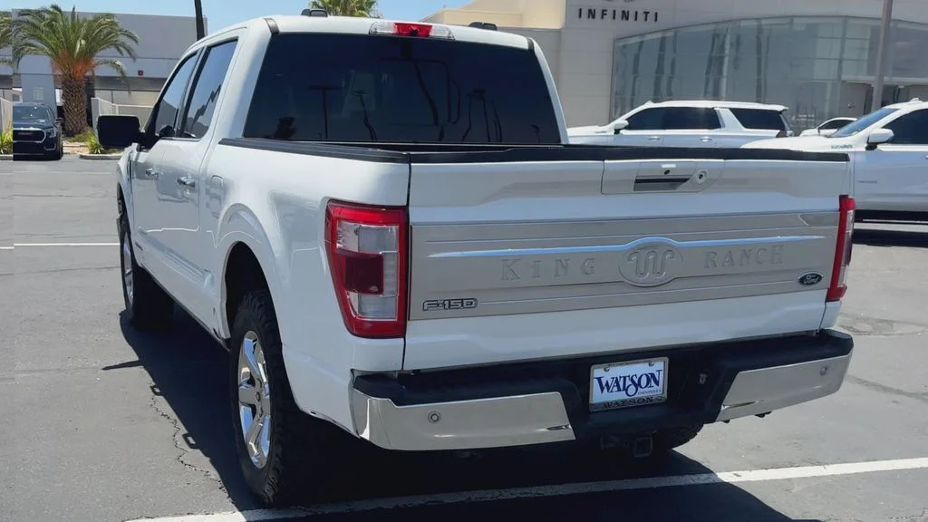 Used 2022 White Ford King Ranch image 8