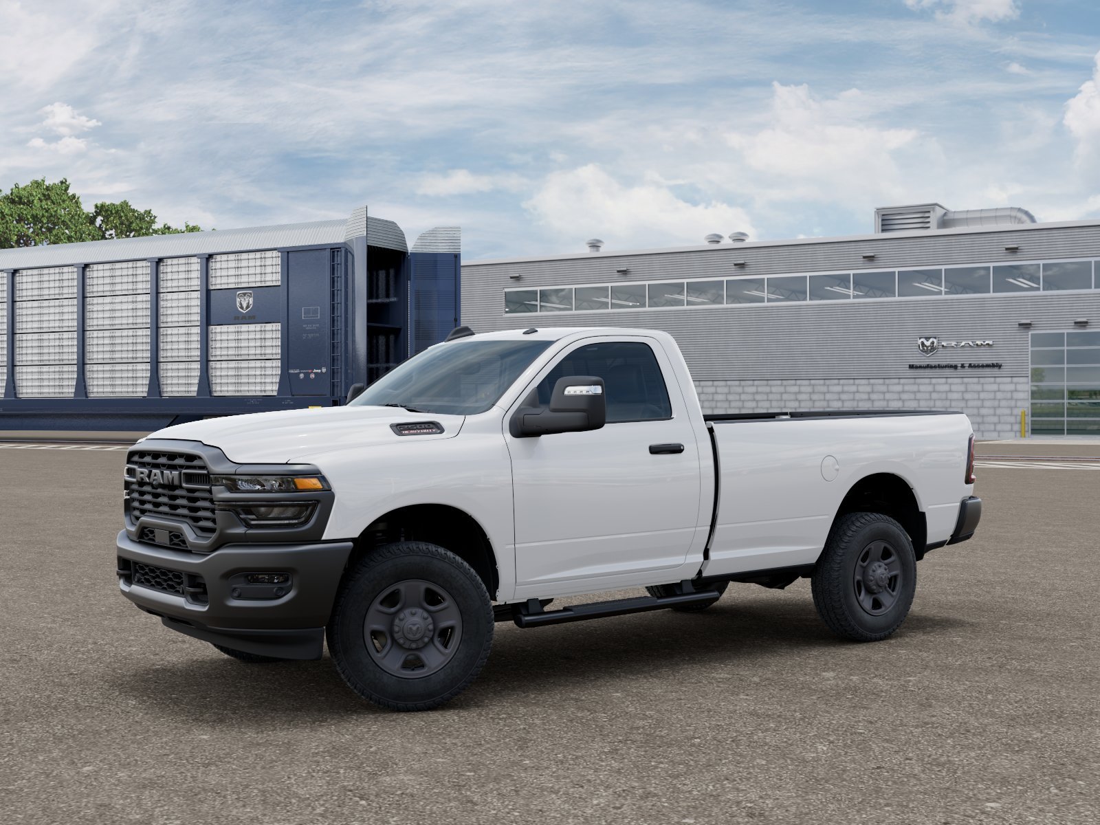 New 2026 Bright White Clear-Coat Exterior Paint RAM Tradesman image 29