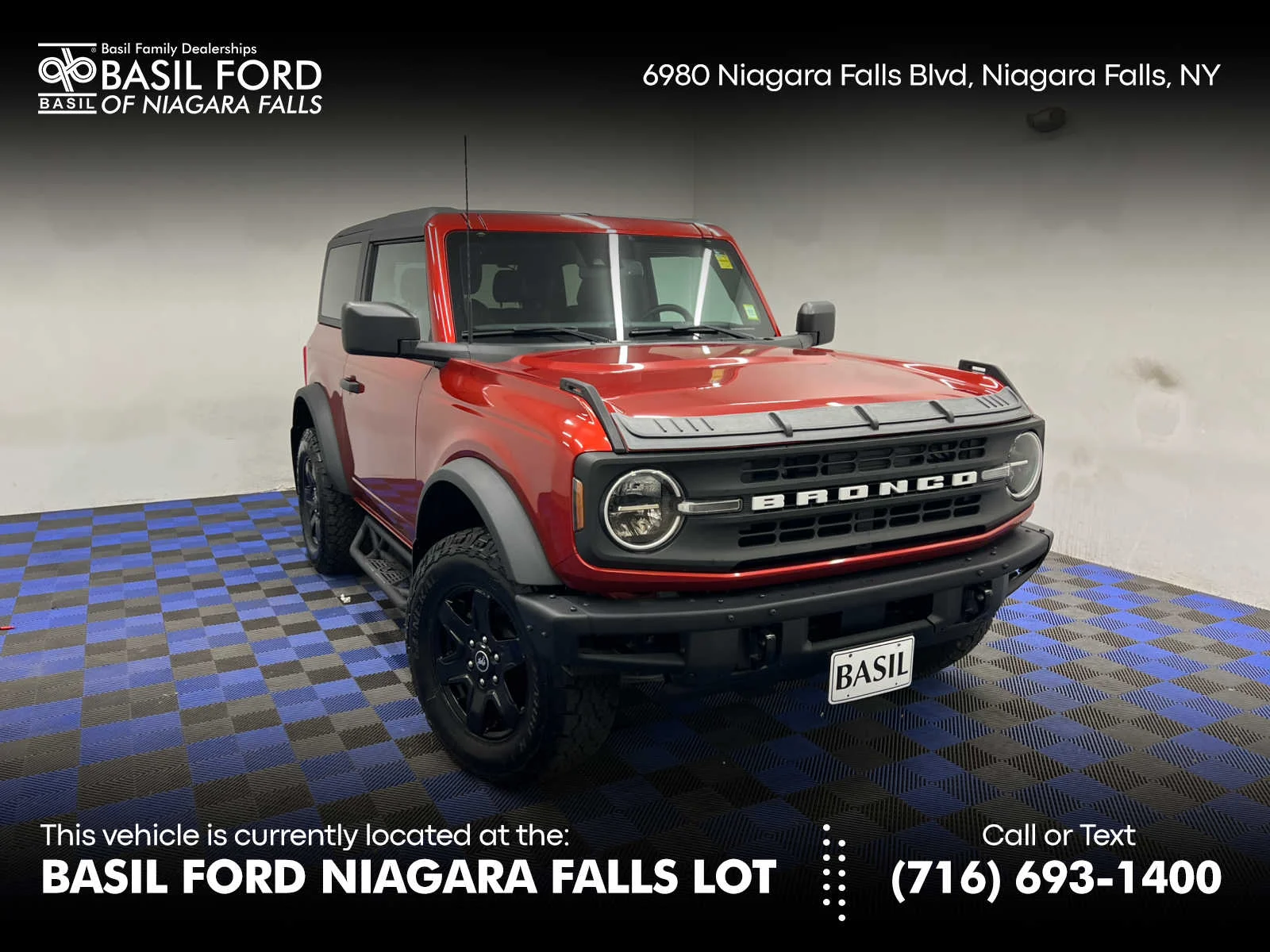 2024 Ford Bronco 2-Door Black Diamond