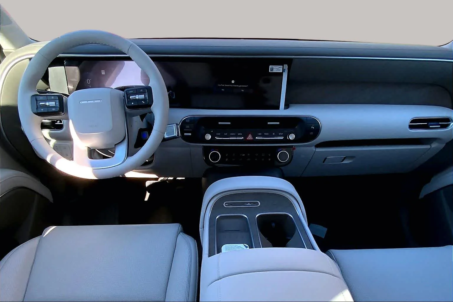 New 2026 Creamy White Pearl Hyundai SEL Premium 7P image 5