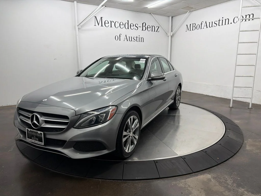Certified Used 2015 Gray Mercedes-Benz C 300 image 3