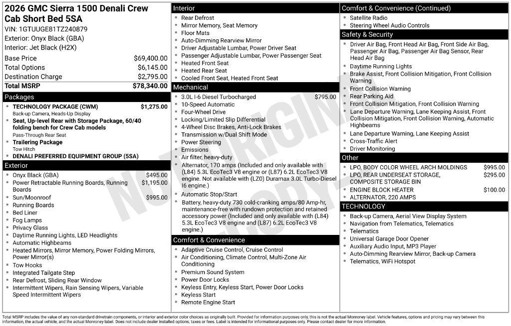 2026 GMC Sierra 1500 Denali - Photo 44