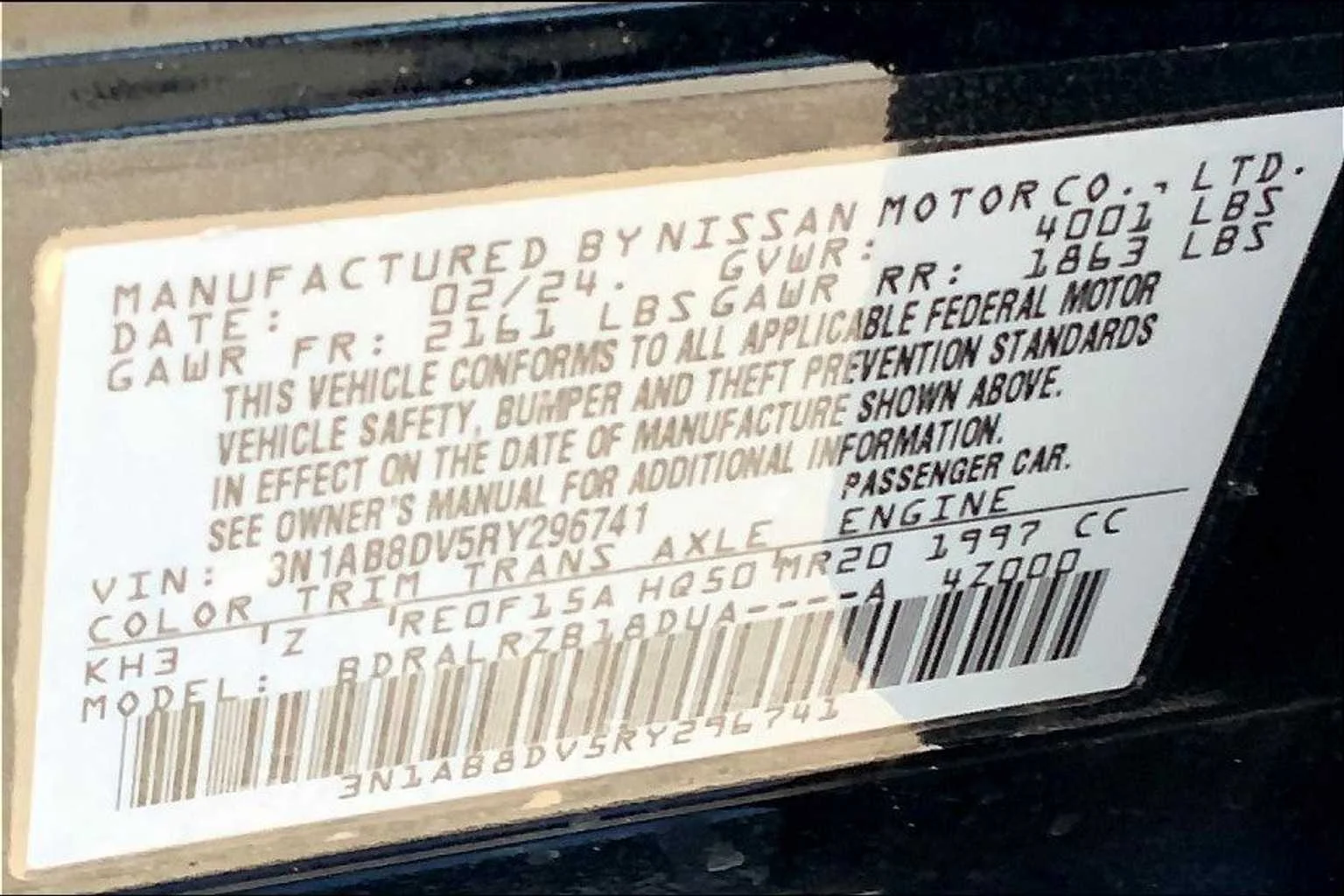 Used 2024 Super Black Nissan SR image 33