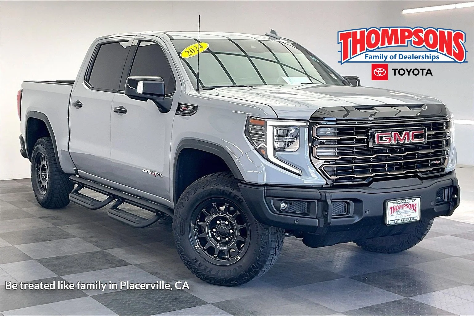 Used 2024 Thunderstorm Gray GMC AT4X image 1