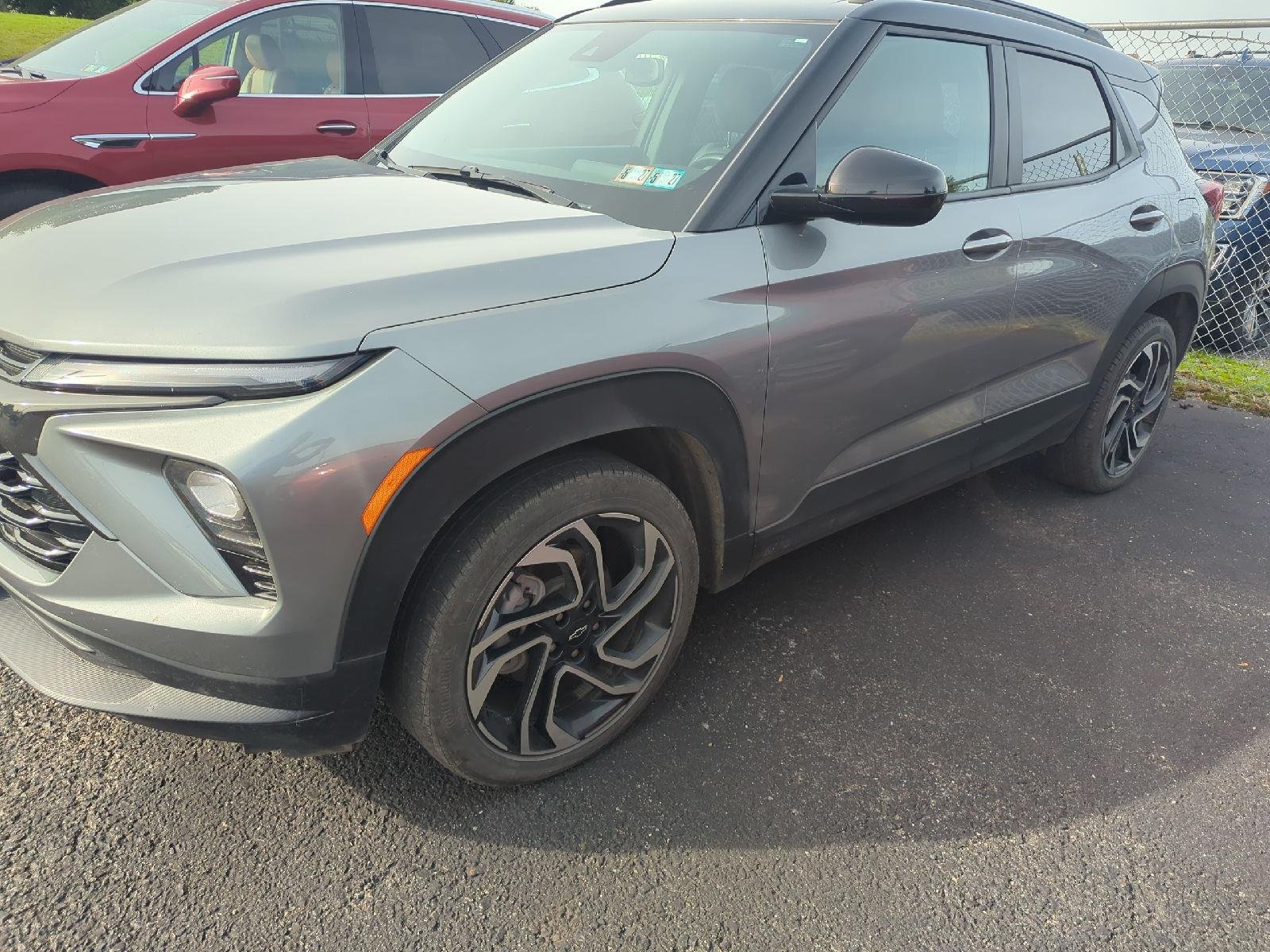 Used 2024 Sterling Gray Metallic Chevrolet RS image 4