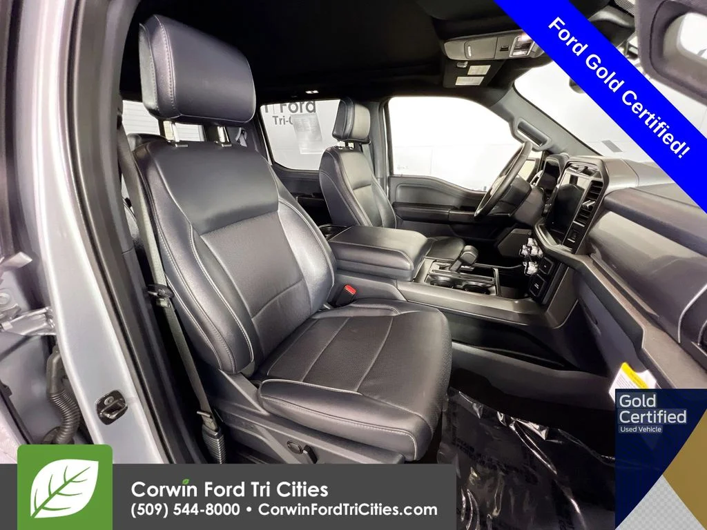 Certified Used 2025 Iconic Silver Metallic Ford Lariat image 17