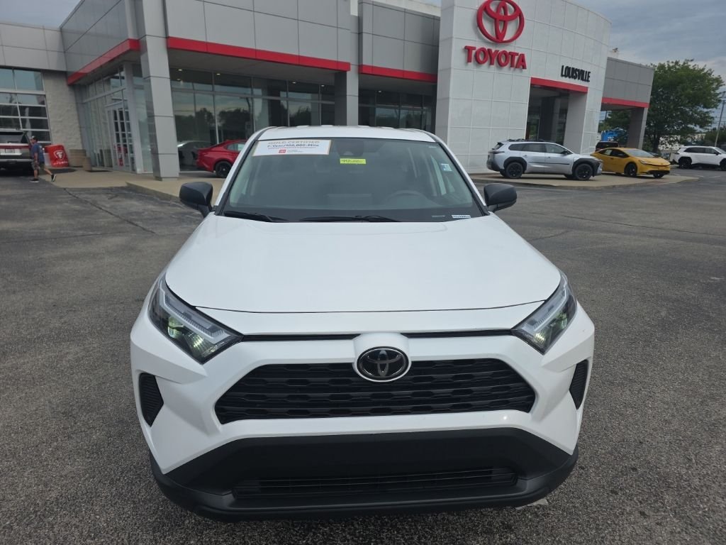 Certified Used 2025 White Toyota LE image 2