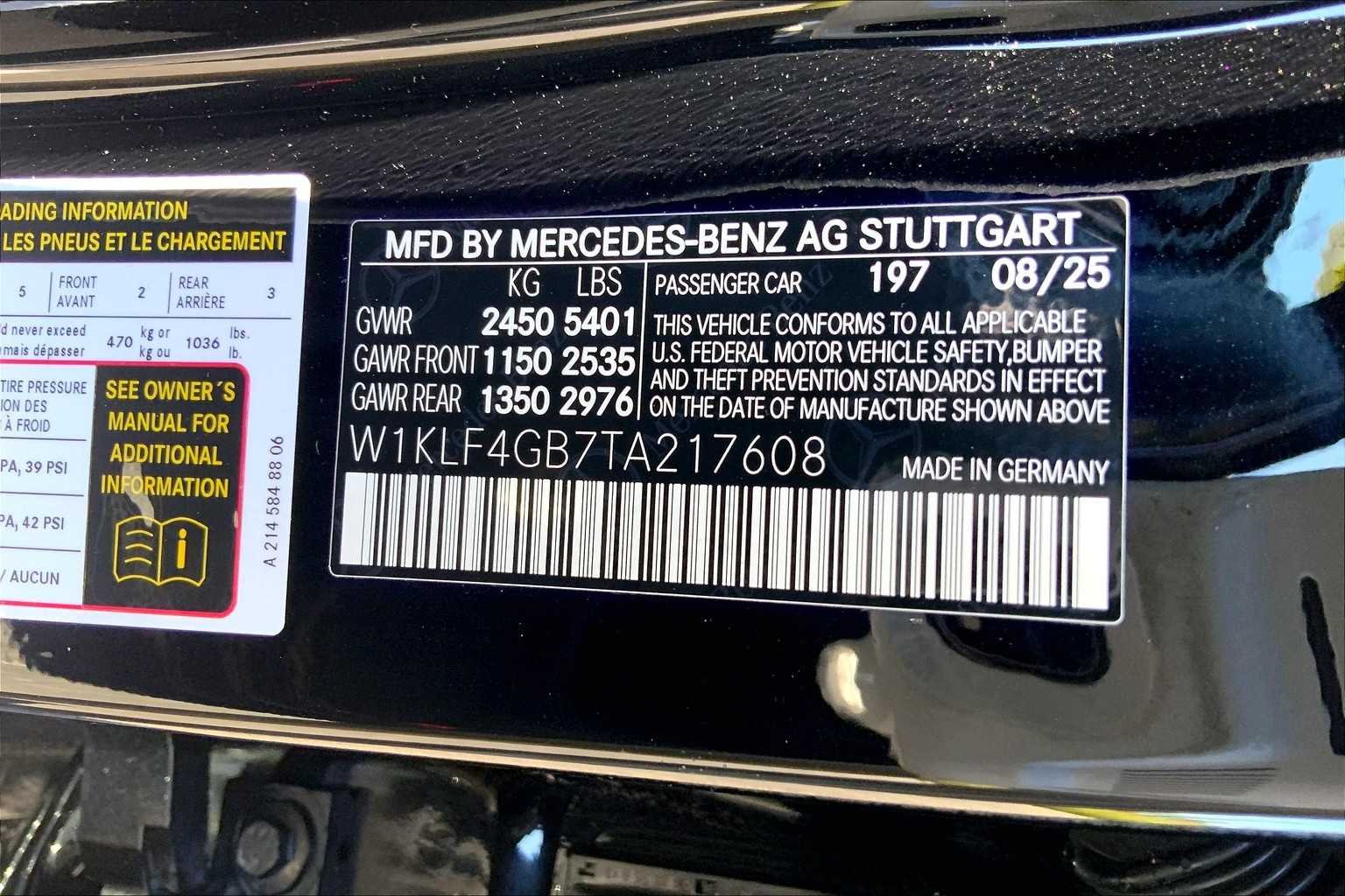 New 2026 Obsidian Black Metallic Mercedes-Benz E 350 image 15
