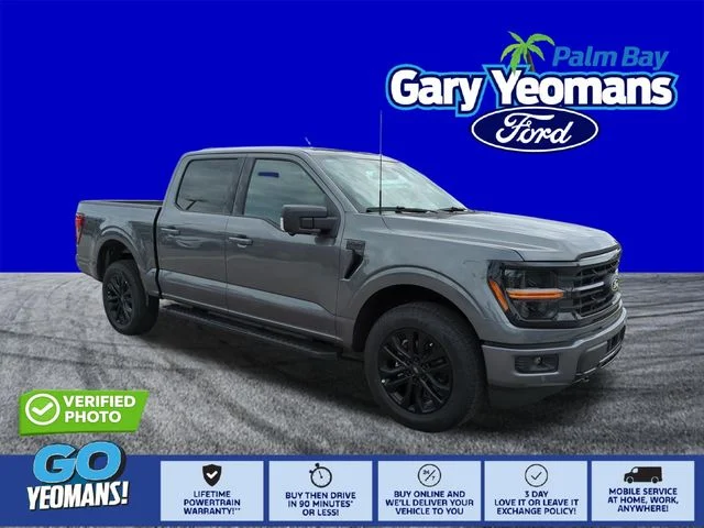 New 2026 Carbonized Gray Metallic Ford XLT image 1