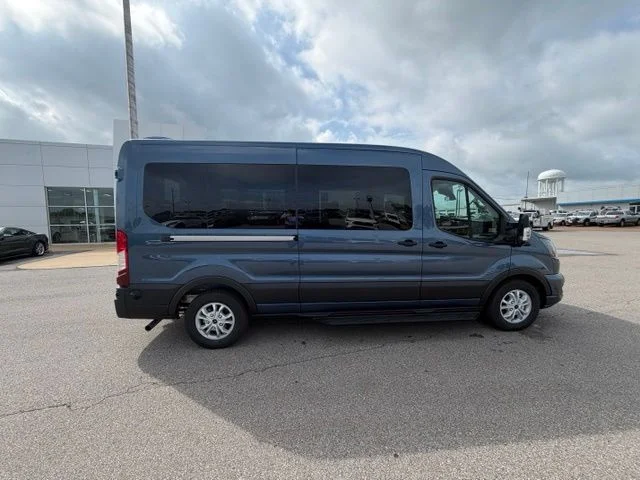 New 2026 Blue Metallic Ford Passenger Van XLT image 11