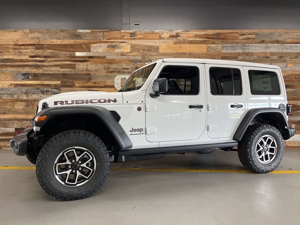 New 2026 Bright White Clear-Coat Exterior Paint Jeep Rubicon image 22