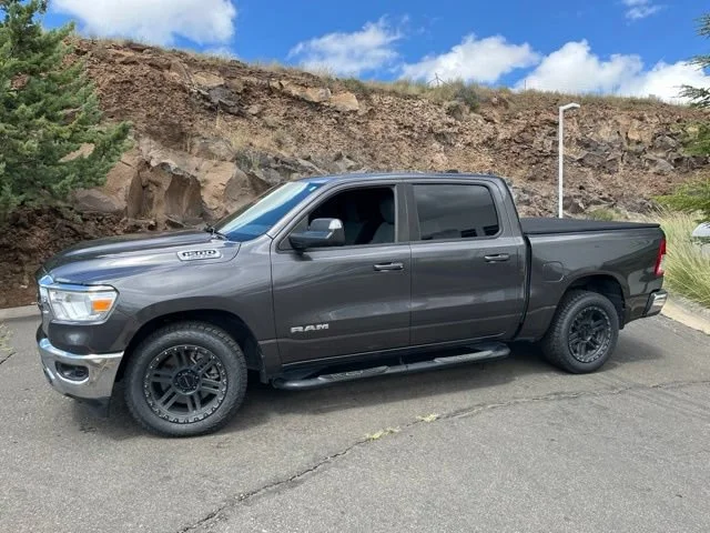 Used 2021 Granite Crystal Metallic Clearcoat Ram Big Horn image 1
