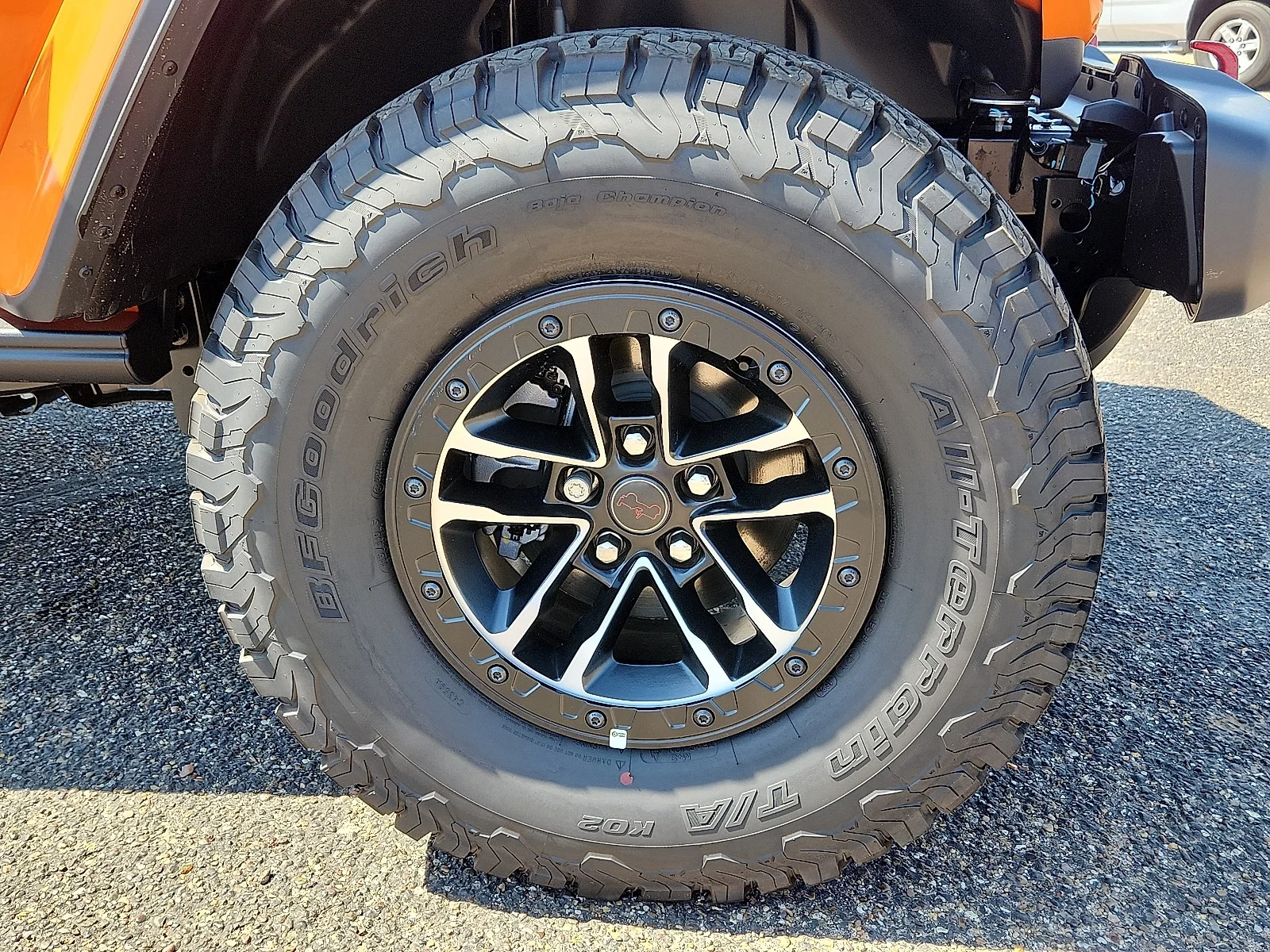 New 2025 Orange Jeep 4-DOOR RUBICON image 7