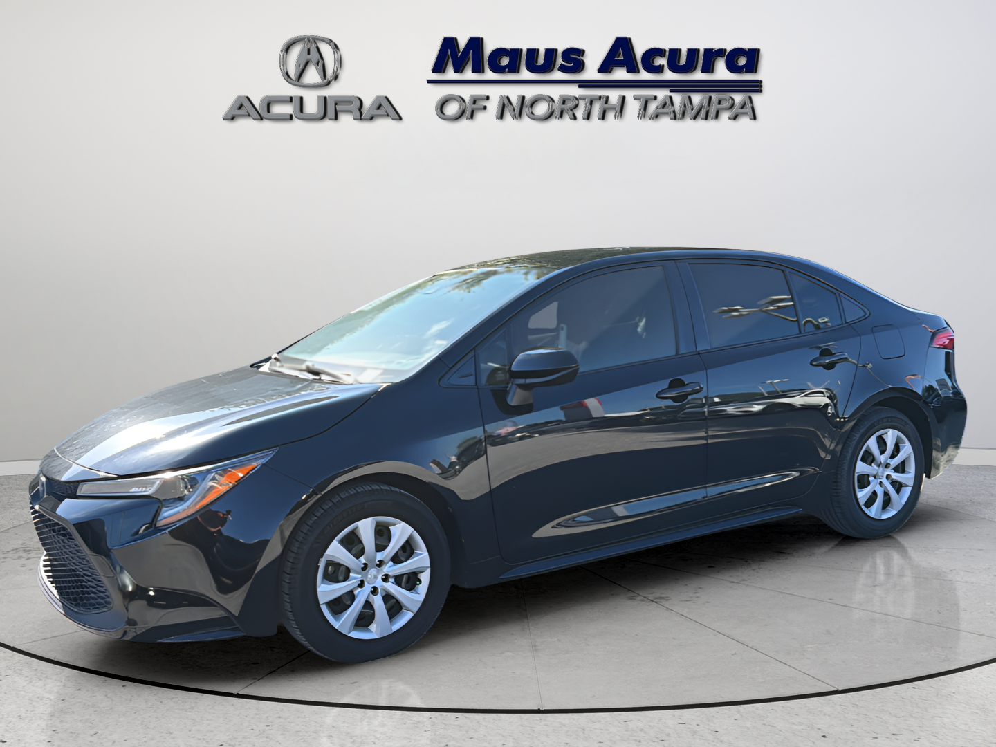 Used 2022 Black Sand Pearl Toyota LE image 6