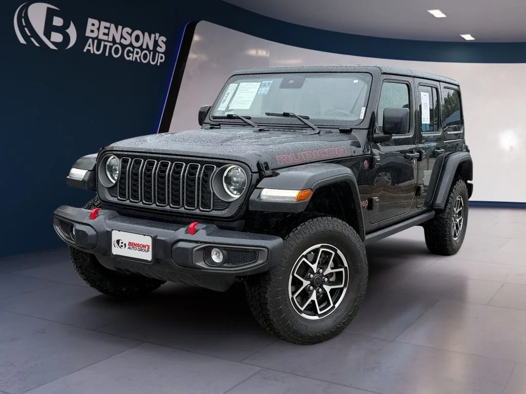 Used 2025 Black Jeep Rubicon image 1