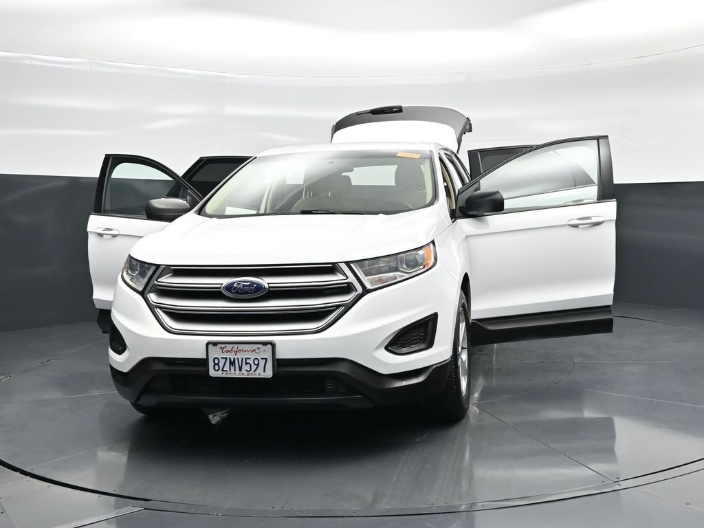 Certified Used 2017 White Ford SE image 27