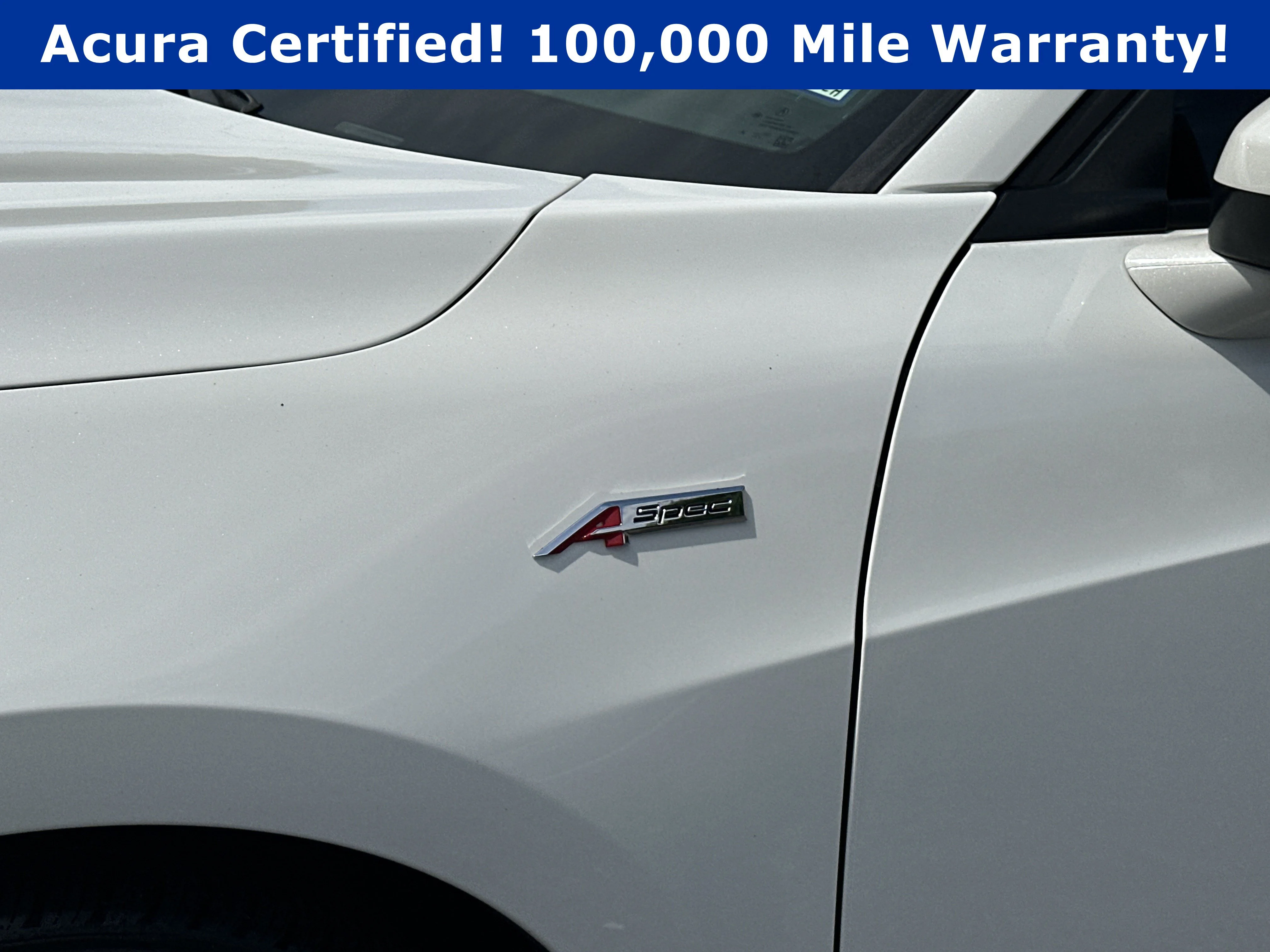 Certified Used 2024 Platinum White Pearl Acura A-SPEC image 12