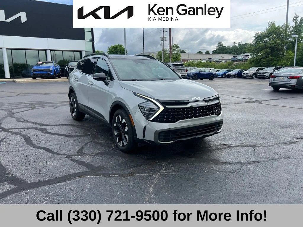 Certified Used 2024 Gray Kia X-Line image 4