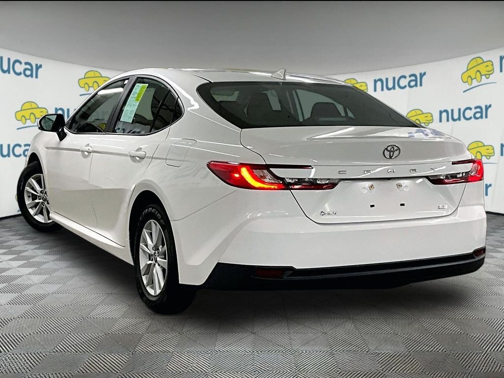 Used 2025 White Toyota LE image 4